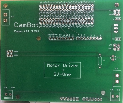 CmpE244 S17 CamBot PCB without Components.JPG