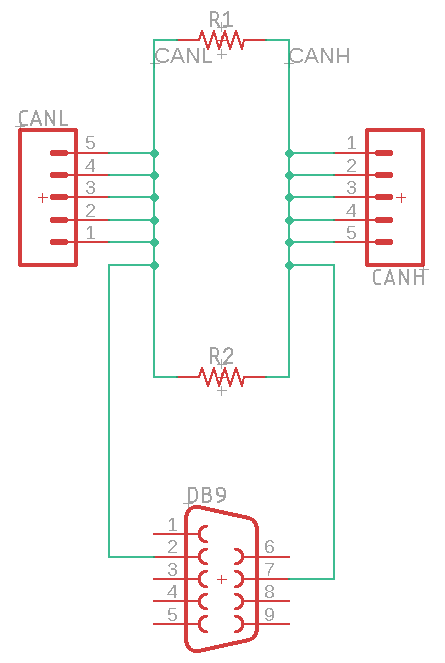 CAN Bus PCB Schematic