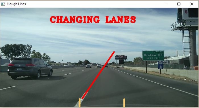 change lanes