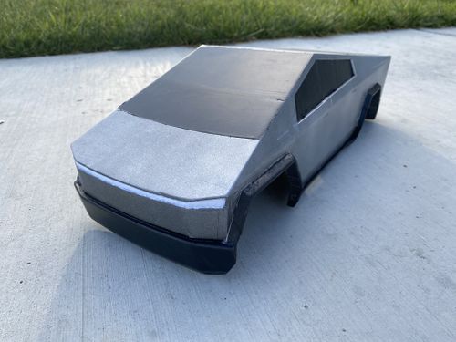 Tesla model RC shell front finished.jpg