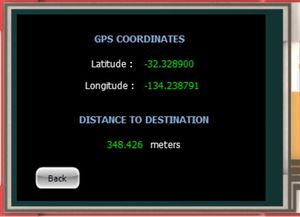 GPS Screen