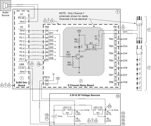 Figure 1: Electrical schematic